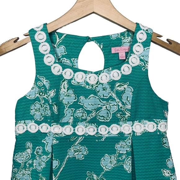 Lilly Pulitzer Green Sleeveless Halter Sundress - Picture 2 of 12